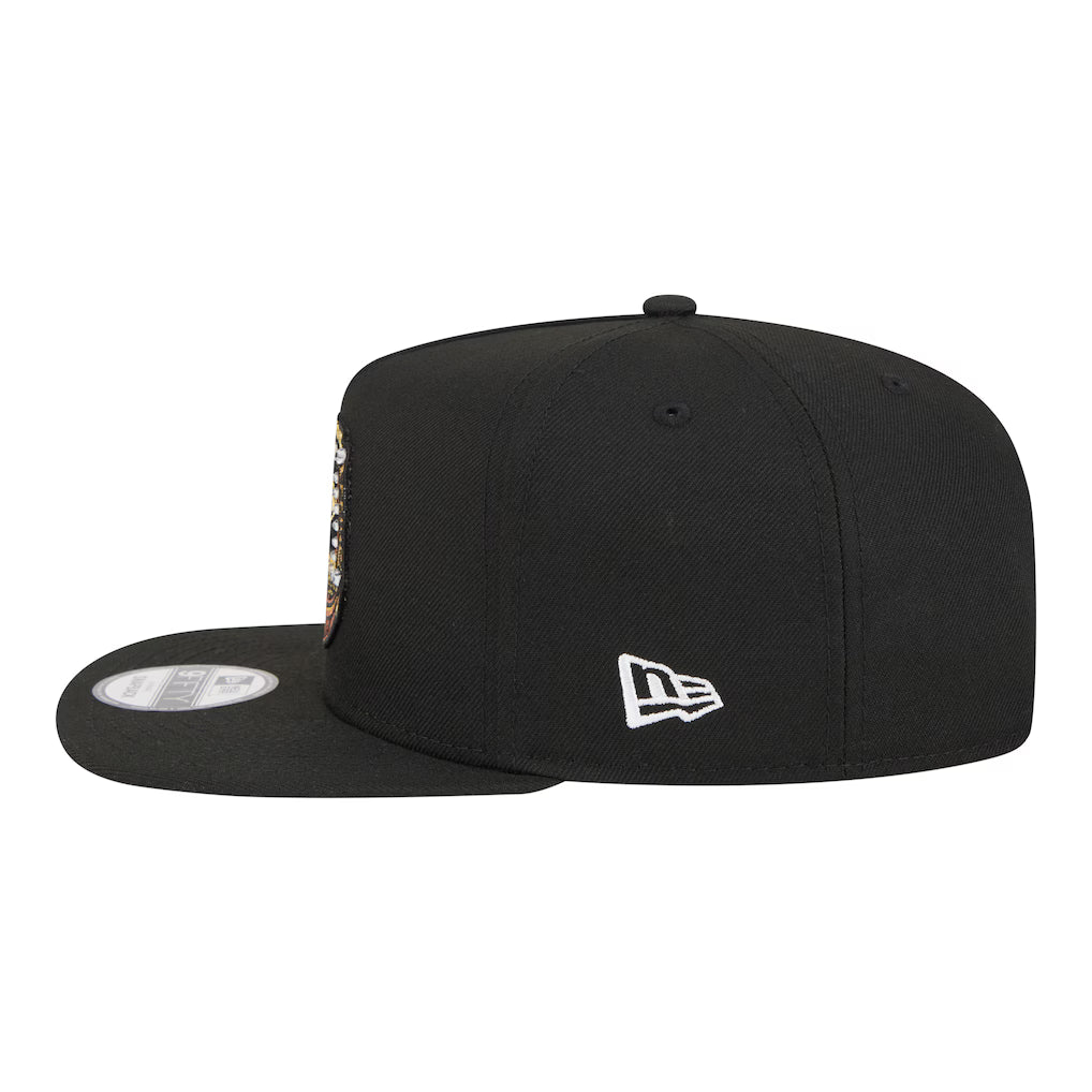 NEW ERA New England Patriots NFL Ring Black 9FIFTY A-Frame Snapback Adjustable Cap