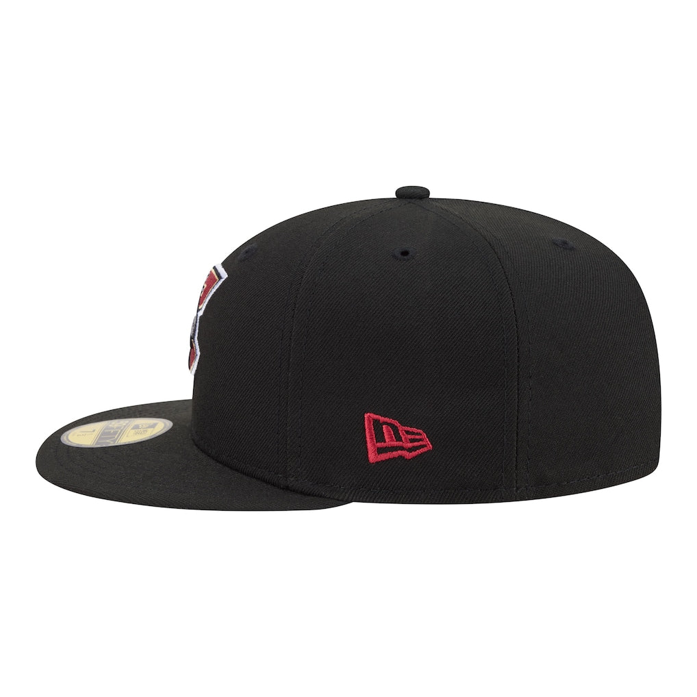 New Era Sacramento River Cats Black Minor League Theme Nights 59FIFTY Fitted Hat