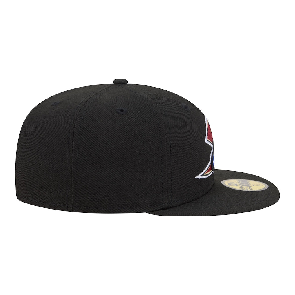 New Era Sacramento River Cats Black Minor League Theme Nights 59FIFTY Fitted Hat