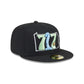 New Era Harrisburg Senators Black Theme Nights 59FIFTY Fitted Hat