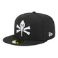 New Era Myrtle Beach Pelicans Black Theme Nights 59FIFTY Fitted Hat