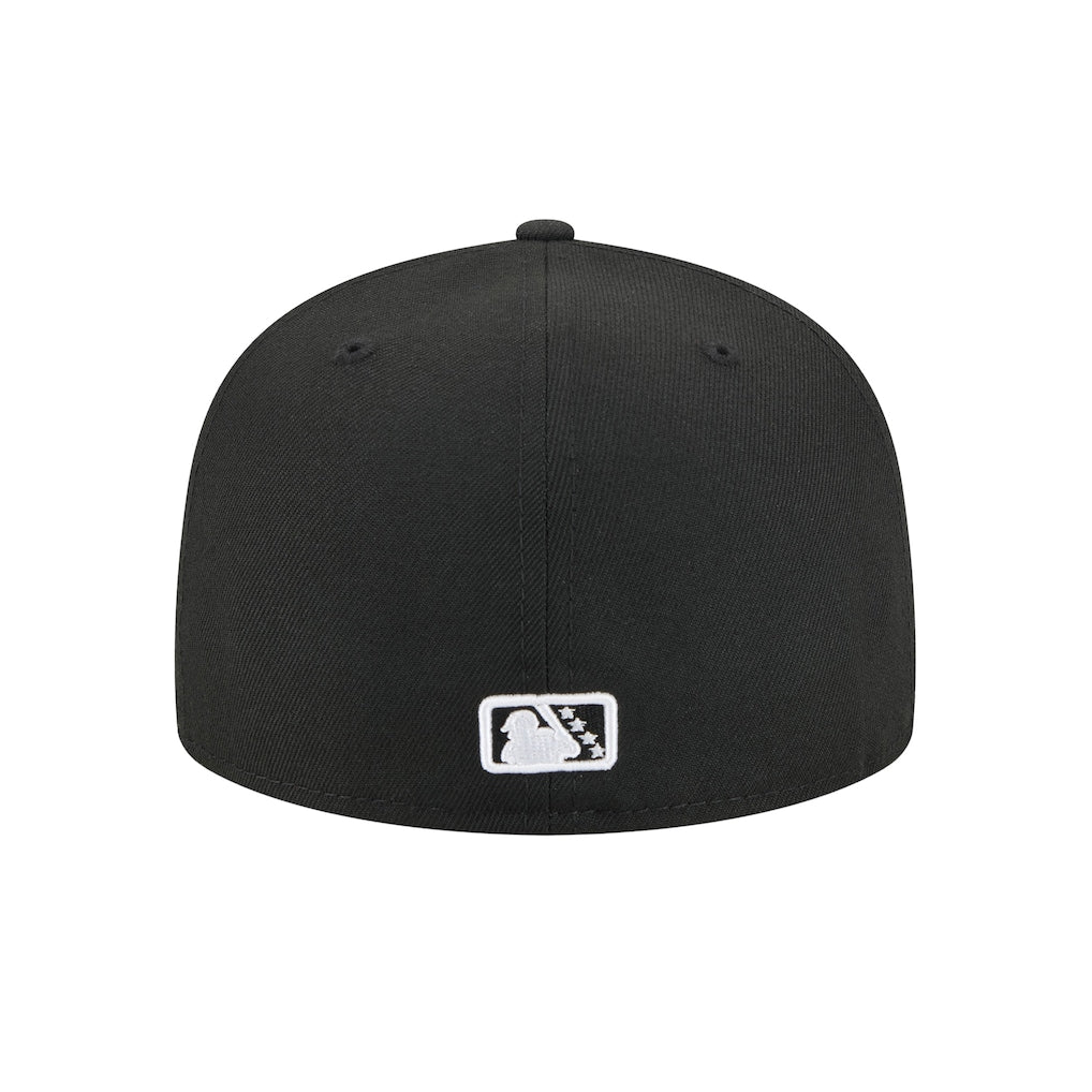 New Era Myrtle Beach Pelicans Black Theme Nights 59FIFTY Fitted Hat