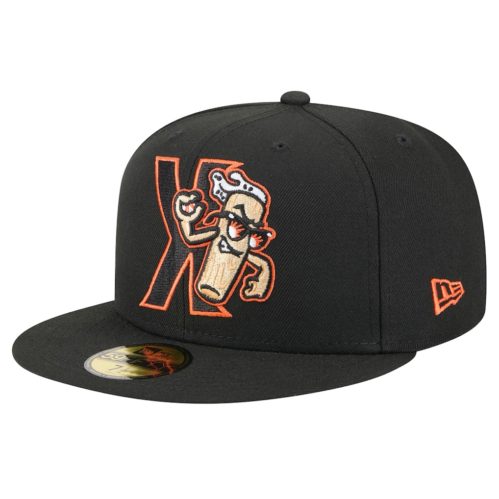 New Era San Jose Giants Black Theme Nights 59FIFTY Fitted Hat