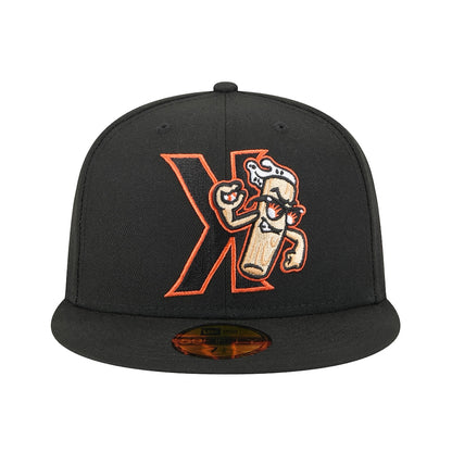 New Era San Jose Giants Black Theme Nights 59FIFTY Fitted Hat