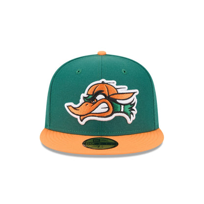 New Era Arkansas Travelers Green Theme Nights 59FIFTY Fitted Hat