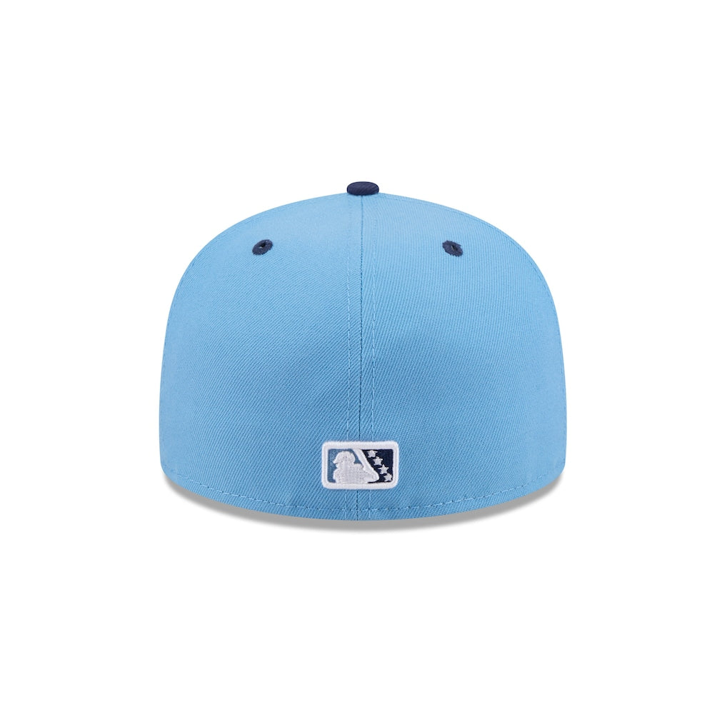 New Era Great Lakes Loons Light Blue Theme Nights 59FIFTY Fitted Hat