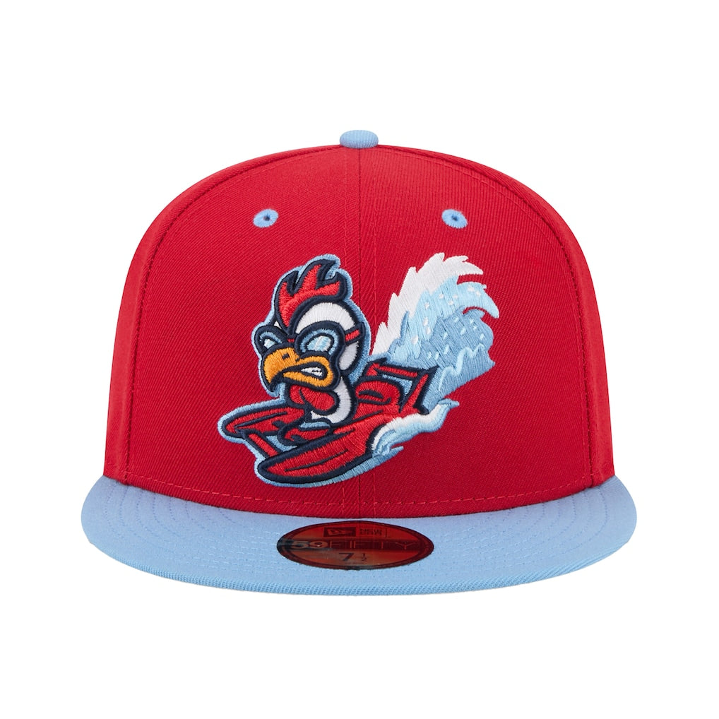 New Era Tri-City Dust Devils Red Theme Nights 59FIFTY Fitted Hat