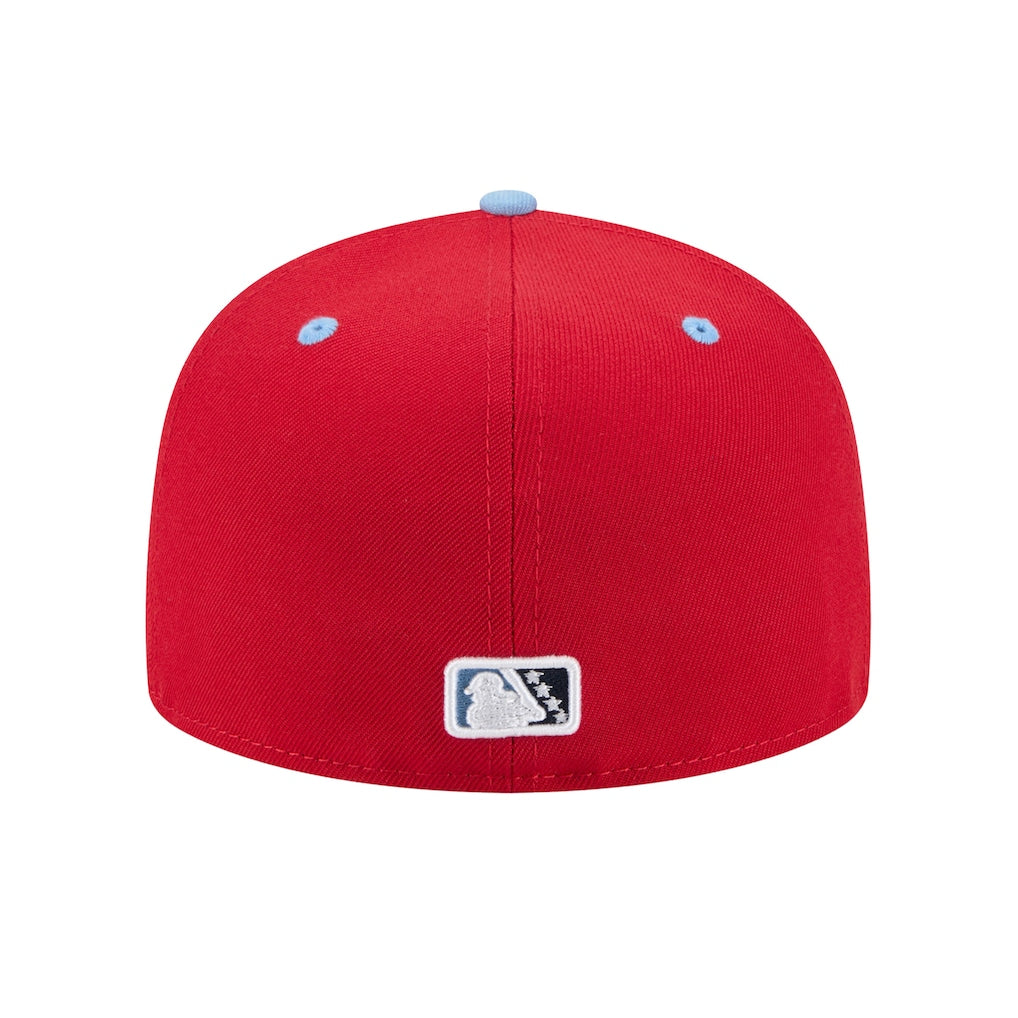 New Era Tri-City Dust Devils Red Theme Nights 59FIFTY Fitted Hat