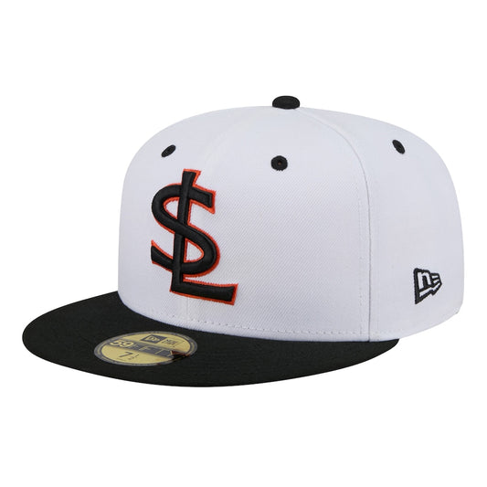 New Era Salt Lake Bees White Theme Nights 59FIFTY Fitted Hat