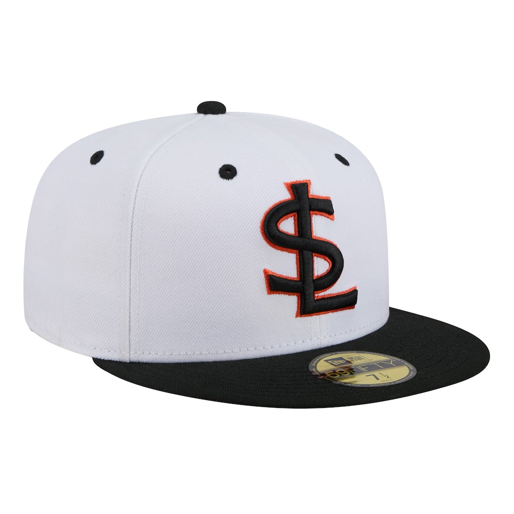 New Era Salt Lake Bees White Theme Nights 59FIFTY Fitted Hat
