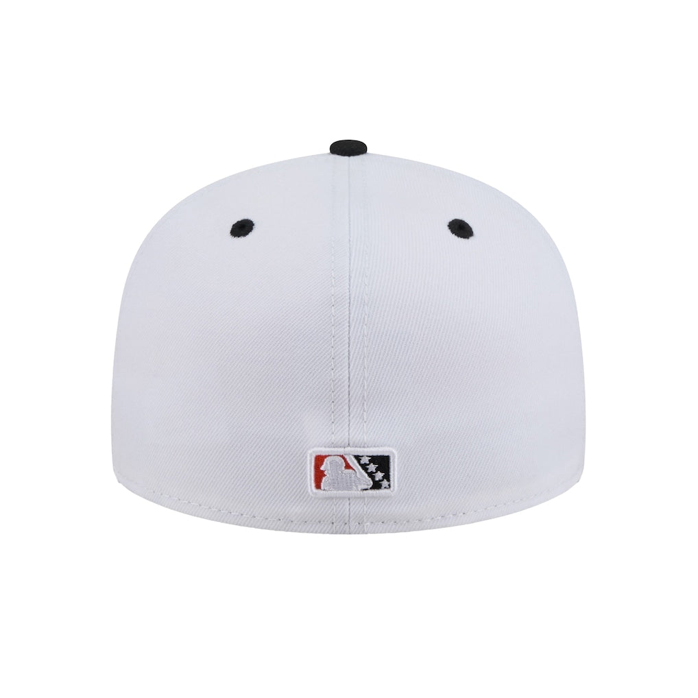 New Era Salt Lake Bees White Theme Nights 59FIFTY Fitted Hat