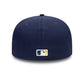NEW ERA Milwaukee Brewers Authentic On Field Navy 59FIFTY Fitted Cap