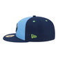 New Era Palm Beach Cardinals Blue/Navy Minor League Theme Nights 59FIFTY Fitted Hat