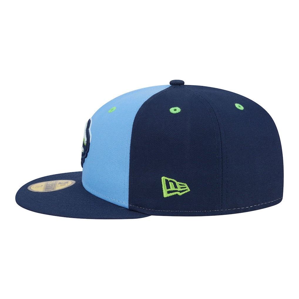 New Era Palm Beach Cardinals Blue/Navy Minor League Theme Nights 59FIFTY Fitted Hat