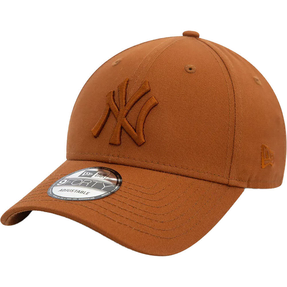 NEW ERA New York Yankees League Essentials Brown 9FORTY Adjustable Cap