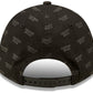 NEW ERA Chicago Bulls Monogran Black 9FORTY Adjustable Cap