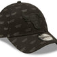 NEW ERA Chicago Bulls Monogran Black 9FORTY Adjustable Cap