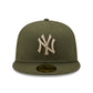 NEW ERA New York Yankees League Essential Khaki 59FIFTY Fitted Cap