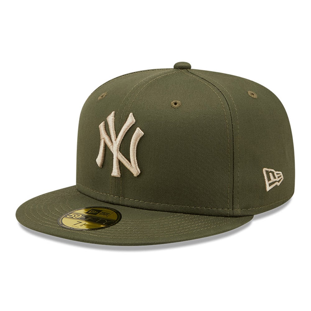 NEW ERA New York Yankees League Essential Khaki 59FIFTY Fitted Cap