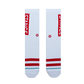 STANCE OG Crew Sock White Red