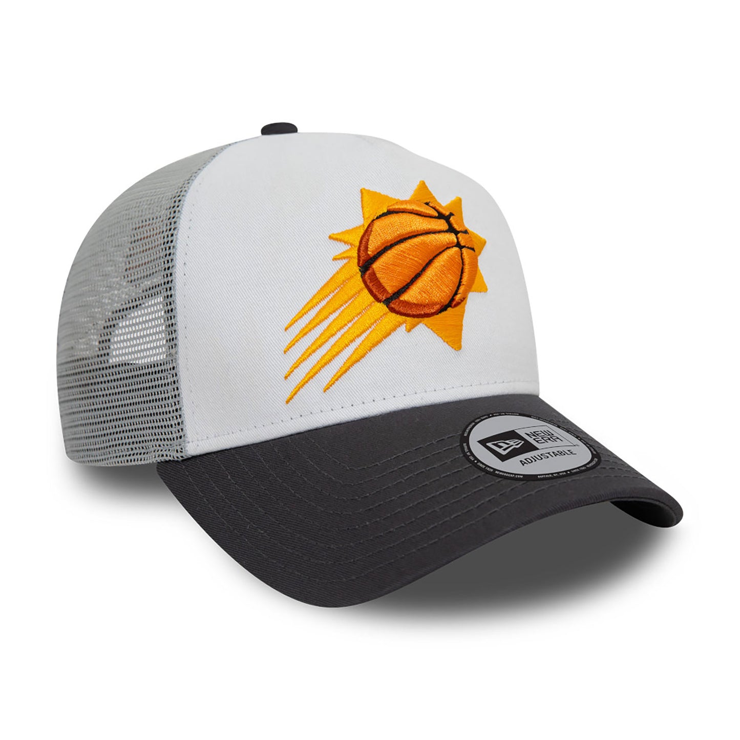NEW ERA Phoenix Suns NBA Grey 9FORTY A-Frame Trucker Cap