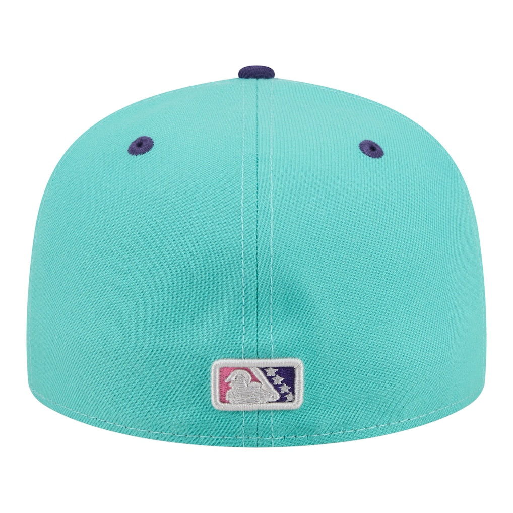 New Era Louisville Bats Turquoise/Purple Minor League Theme Nights 59FIFTY Fitted Hat