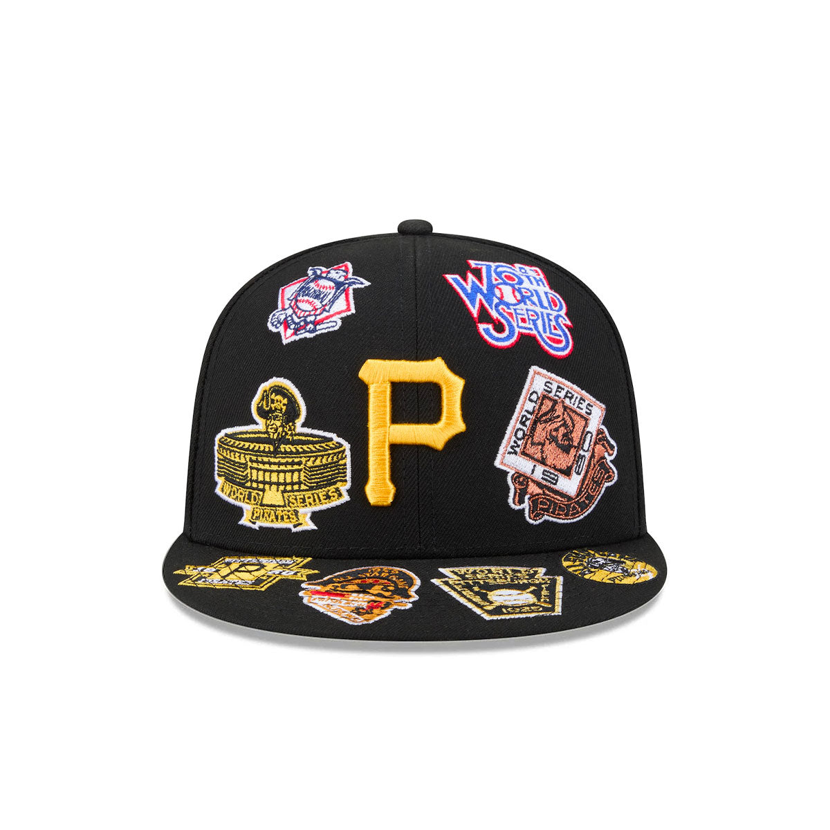 New Era Pittsburgh Pirates MLB All Over Team 59FIFTY Fitted Cap
