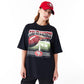 NEW ERA San Francisco 49ers NFL Team Graphic Black Oversized T-Shirt