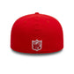 Tampa Bay Buccaneers NFL Official Team Colours Red 59FIFTY Fitted Cap