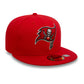 Tampa Bay Buccaneers NFL Official Team Colours Red 59FIFTY Fitted Cap