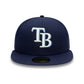 NEW ERA Tampa Bay Rays Authentic On Field Navy 59FIFTY Fitted Cap