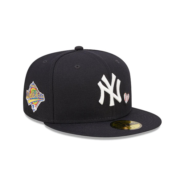 NEW ERA New York Yankees Team Heart Navy 59FIFTY Fitted Cap