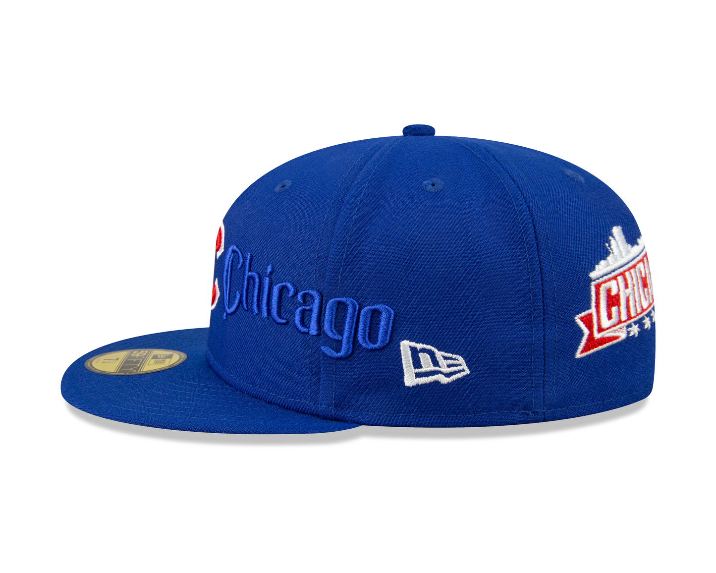 NEW ERA Chicago Cubs Script Blue 59FIFTY Fitted Cap
