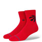 STANCE Toronto Raptors Stripe Quarter Socks
