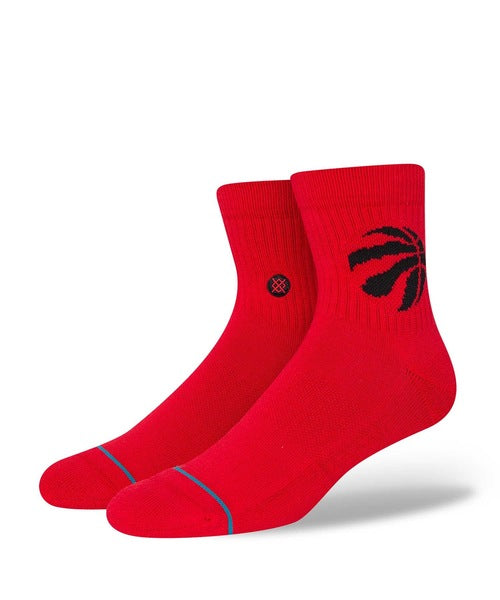 STANCE Toronto Raptors Stripe Quarter Socks