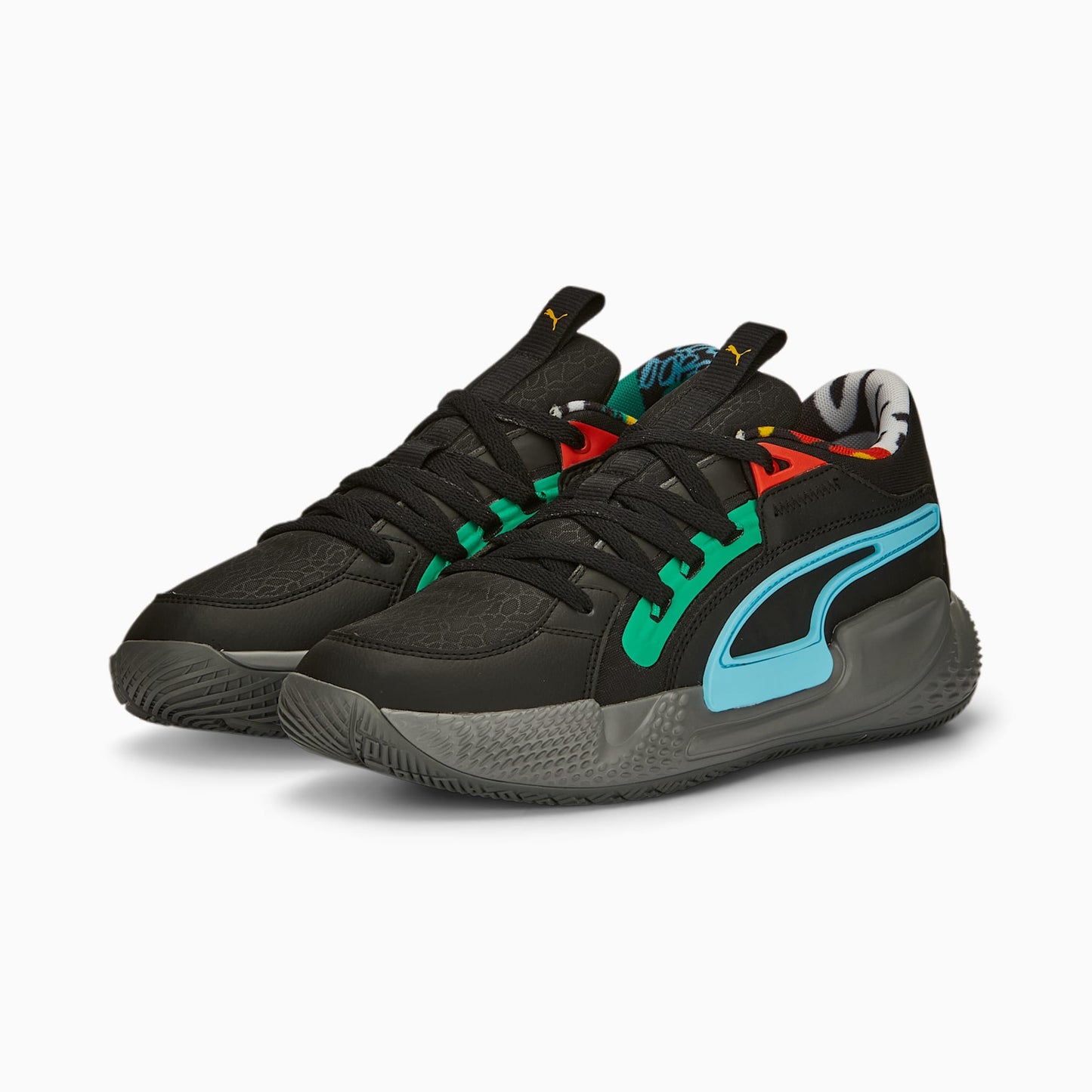 PUMA Court Rider Chaos Block Party Basketball Shoes