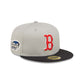 NEW ERA Boston Red Sox World Series Grey 59FIFTY Fitted Cap