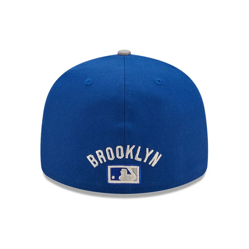 NEW ERA Brooklyn Dodgers Cooperstown Blue 59FIFTY Low Profile Cap