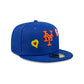 NEW ERA New York Mets Chain Stitch Heart Blue 59FIFTY Fitted Cap
