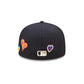 NEW ERA Houston Astros Chain Stitch Heart Navy 59FIFTY Fitted Cap