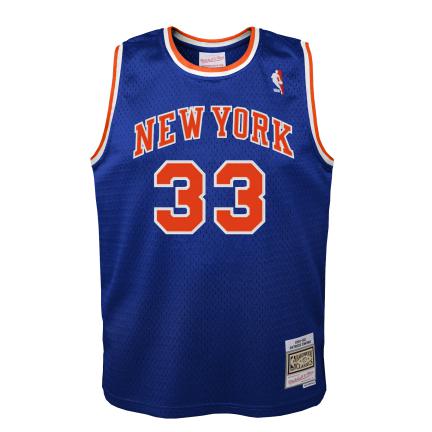 M&N NBA Swingman Jersey New York Knicks Road Youth 1991-92 Patrick Ewing