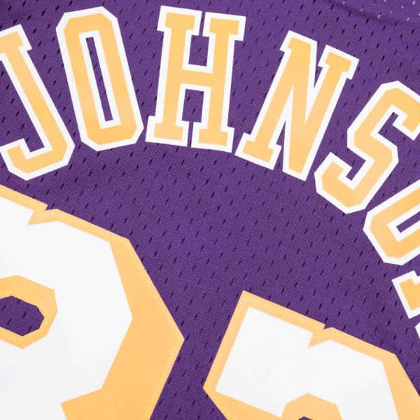 M&N NBA Swingman Jersey Los Angeles Lakers Road 1984-85 Magic Johnson