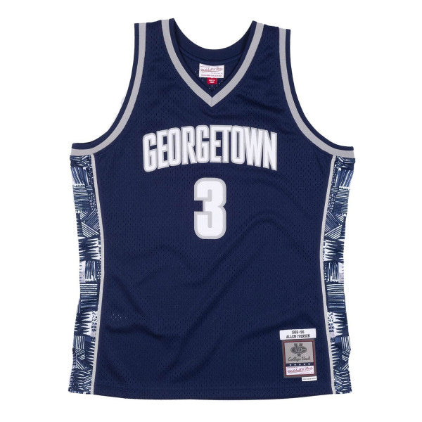 M&N NCAA Swingman Jersey Georgetown University Home 1995-96 Allen Iverson