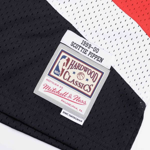 Men's Mitchell & Ness Rasheed Wallace Black Portland Trail Blazers 1999-00  Hardwood Classics Swingman Jersey