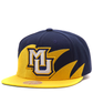 M&N NCAA Sharktooth Snapback Marquette University