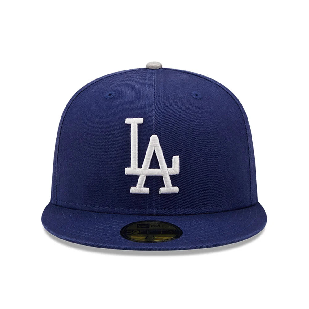 NEW ERA LA Dodgers Cooperstown Patch Blue 59FIFTY Fitted Cap