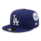 NEW ERA LA Dodgers Cooperstown Patch Blue 59FIFTY Fitted Cap