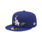 NEW ERA LA Dodgers Watercolour Floral Blue 59FIFTY Fitted Cap