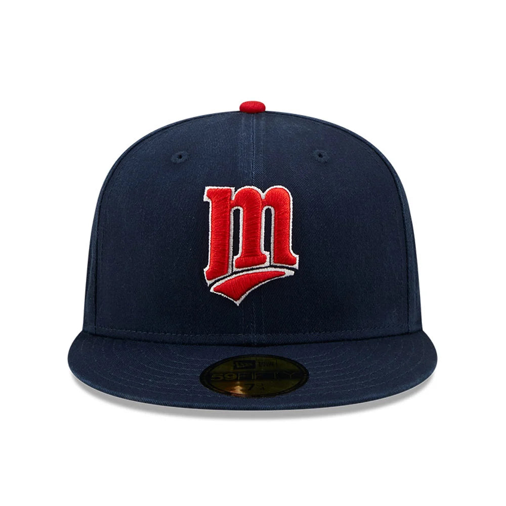 NEW ERA Minnesota Twins Cooperstown Navy 59FIFTY Fitted Cap