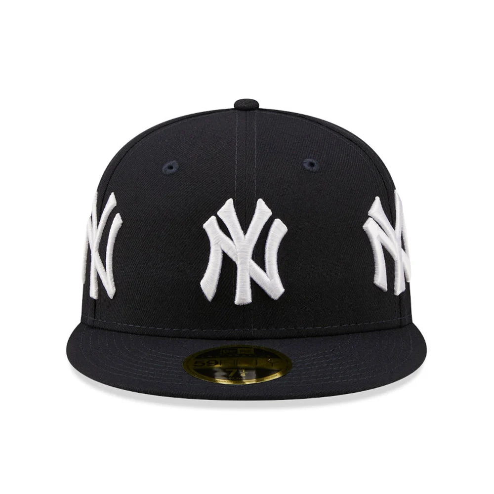 NEW ERA New York Yankees Logo Navy 59FIFTY Low Profile Fitted Cap